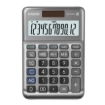 Imagen de Calculadora de Escritorio Casio MS-120FM 12 digitos gris metalico calculo de costo venta y margen doble alimentacion