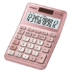 Imagen de Calculadora de Escritorio Casio MS-120FM-PK de 12 digitos rosa metalico costo venta y margen doble alimentacion
