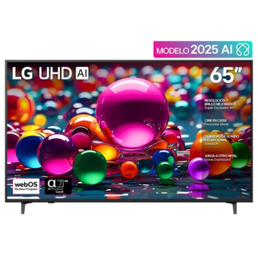 Imagen de Television LG de 65 pulgadas UHD AI UA75 4K SMART TV 2025