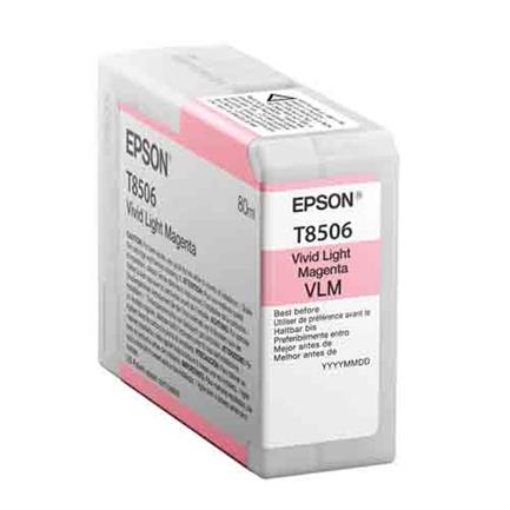 Imagen de Tinta Epson SC-P800 80ml Color Magenta Claro Vivo