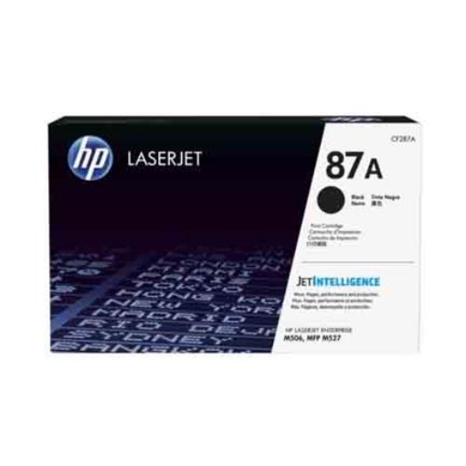 Imagen de TONER HP 87A NEGRO