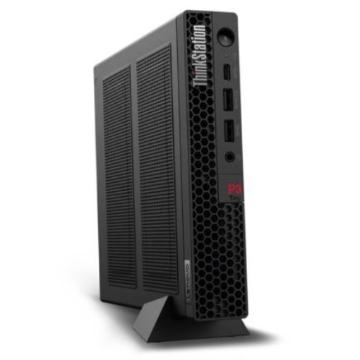 Imagen de Workstation Lenovo ThinkStation P3 Tiny Intel Core i7-14700 vPro E-cores up to 4.20GHz 33MB Windows 11 Pro 64 16.0GB 1x512GB SSD M.2 2280 PCIe Gen4 Performance TLC Opal NVIDIA T400 4GB BT 5.1 or above WiFi6 AX201 2x2 3 Year On-site Calliope Black-Spanish