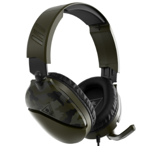 Imagen de Audífonos Turtle Beach EarForce Recon 70 Diadema Alámbrico 3.5mm Cable 1.2m PlayStation Verde Camuflaje