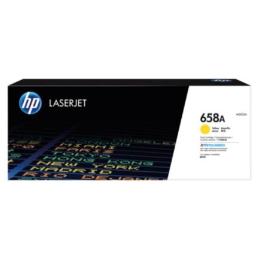 Imagen de Toner HP 658A Amarillo Original LaserJet