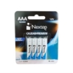 Imagen de Pilas Nextep AAA Alcalinas LR03 1.5V c/4 Piezas