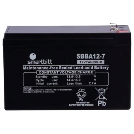 Imagen de Smartbitt Batería de Reemplazo para No Break Plomo-Ácido 12V 7AH
