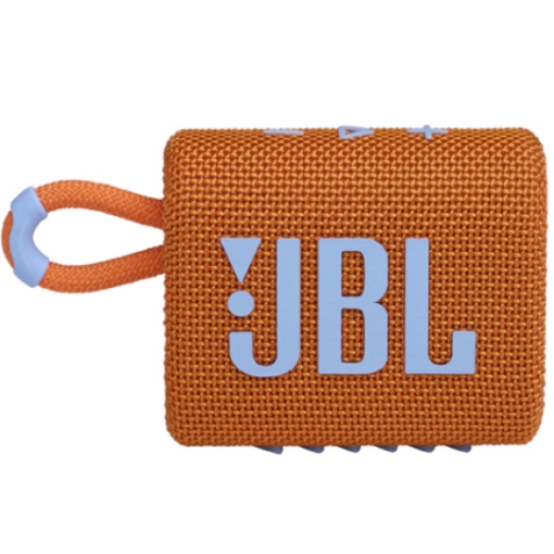Imagen de Altavoz JBL Portátil Bluetooth GO 3.5 Horas de Batería y Resistente al agua Color Naranja