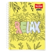 Imagen de Cuaderno Frances Scribe Natural Raya Espiral Doble 100 Hojas