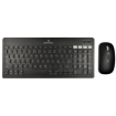 Imagen de Kit Perfect Choice Teclado+Ratón 2.4Ghz+Bluetooth Recargable USB-C/USB-A Zebrary Negro