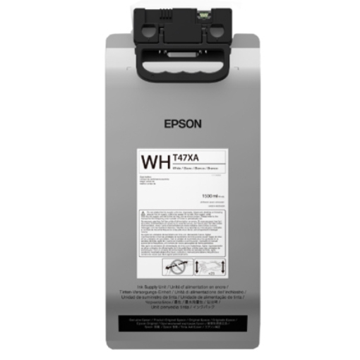 Imagen de Tinta Epson T47X UltraChrome DG 1.5 l - Blanca