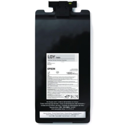 Imagen de Tinta EPSON UltraChrome PRO12 gris claro de 1.6 litros para Epson T56E
