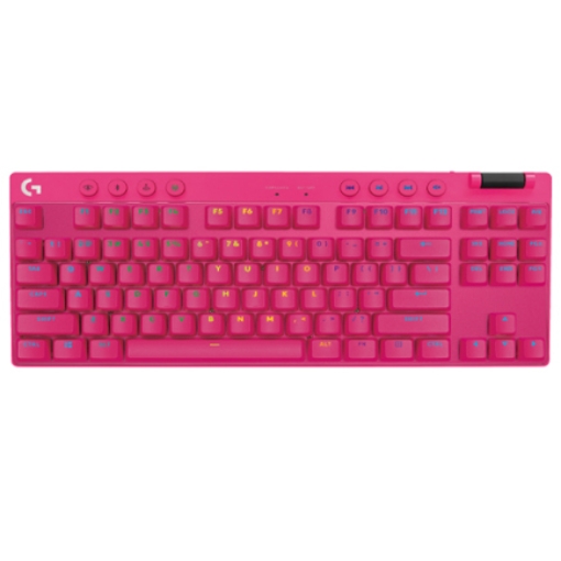 Imagen de Teclado Logitech PRO X 2 TKL Magenta