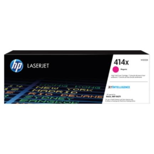 Imagen de Toner HP 414X Magenta Original LaserJet Alto Rendimiento