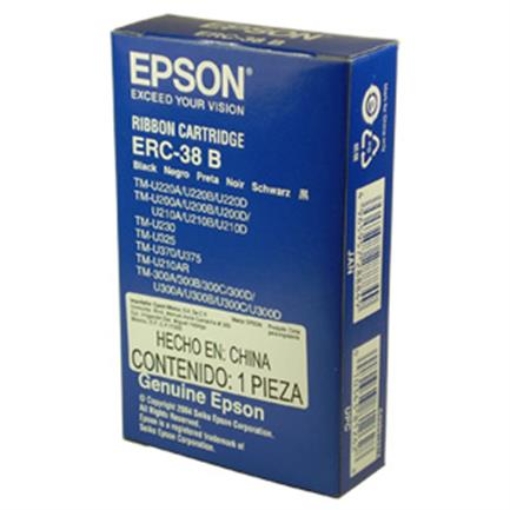 Imagen de CINTA EPSON 220 TM300/TMU200 NEGRO
