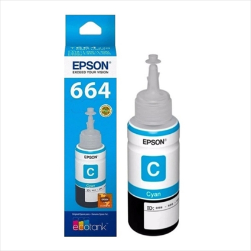 Imagen de TINTA EPSON 664 CYAN L200 L220 L310