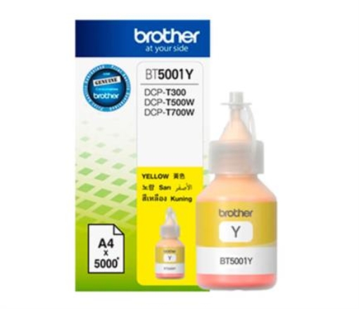 Imagen de TINTA BROTHER AMARILLA RENDIMIENTO ULTRA 5000 PAG