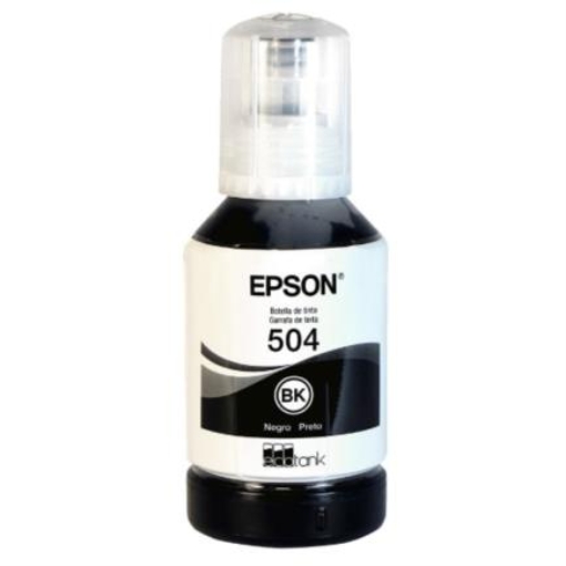 Imagen de Tinta Epson T504 127ml EcoTank L4150/L4160 Color Negro