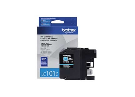 Imagen de TINTA BROTHER LC101BK CYAN 300 PAG