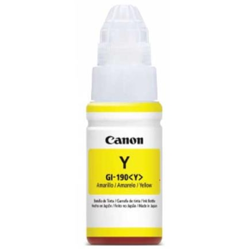 Imagen de TINTA CANON GI-190 AMARILLO TINTA CONTINUA