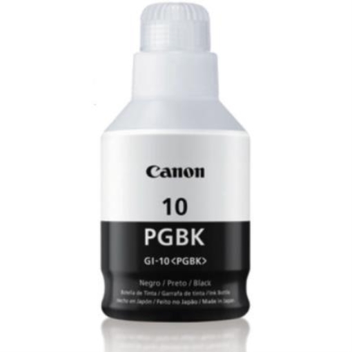 Imagen de Tinta Canon GI-10 Negra Pixma Tinta Continua