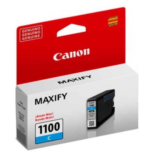 Imagen de TANQUE TINTA CANON PGI 1100 CYAN MB2010