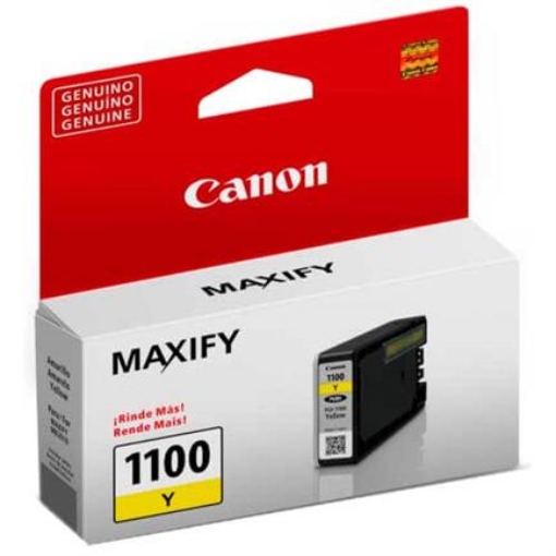 Imagen de TANQUE TINTA CANON PGI 1100 AMARILLO MB2010