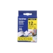 Imagen de CINTA BROTHER LAMINADA AMARILLO/NEGRO 0.5 PULGADAS
