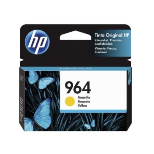 Imagen de Tinta HP 964 Amarillo Original Ink