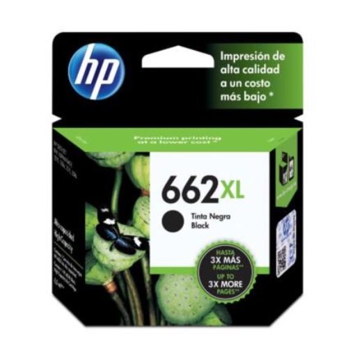 Imagen de TINTA HP 662XL NEGRO