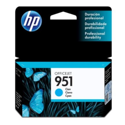 Imagen de TINTA HP 951 CYAN OJ 8100/8600