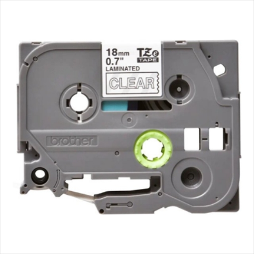Imagen de CINTA BROTHER TZ-145 BLANCO/TRANSPARENTE 18MM PT300/310B/330