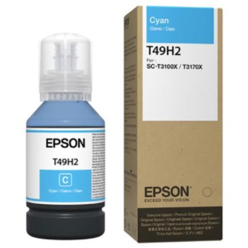 Imagen de Tinta Epson T49H 140ml Color Cian