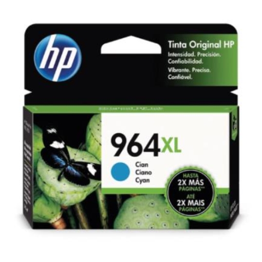 Imagen de Tinta HP 964XL Cian Original Ink