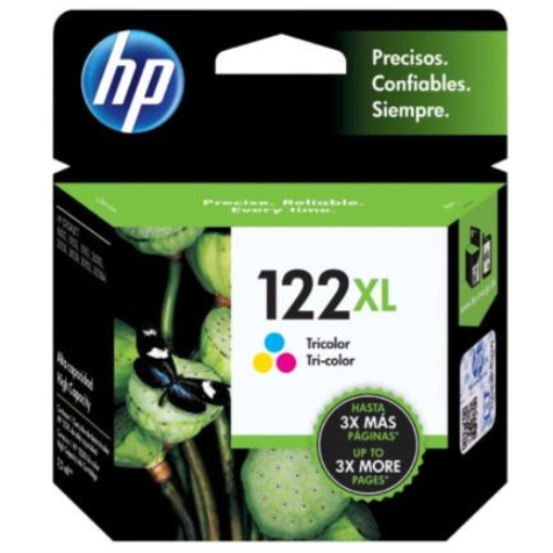 Imagen de TINTA HP 122XL TRICOLOR DESKJET 1000/2000/2050/3050