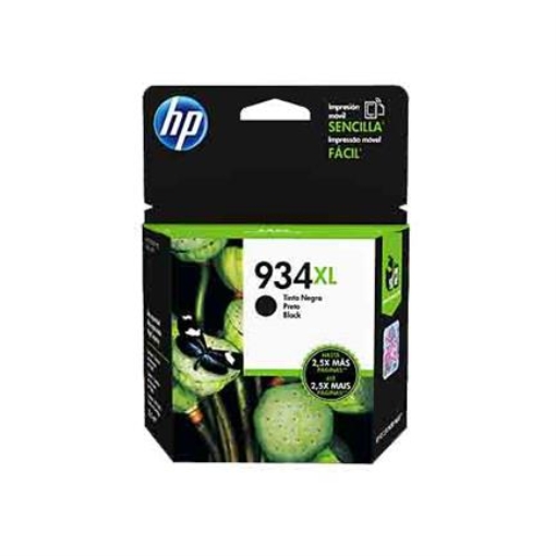 Imagen de TINTA HP 934XL NEGRO ALTO RENDIMIENTO