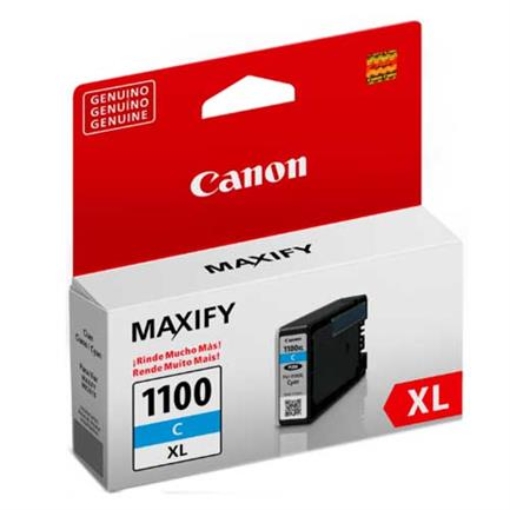 Imagen de TANQUE TINTA CANON ALTA CAPACIDAD CYAN PGI 1100XL