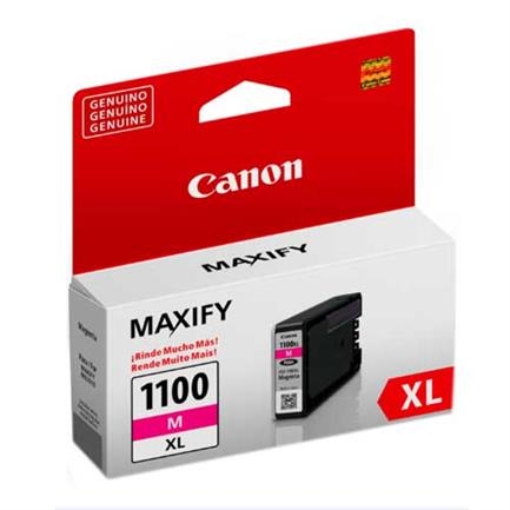 Imagen de TANQUE TINTA CANON ALTA CAPACIDAD MAGENTA PGI 1100XL