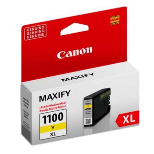 Imagen de TANQUE TINTA CANON ALTA CAPACIDAD AMARILLO PGI 1100XL
