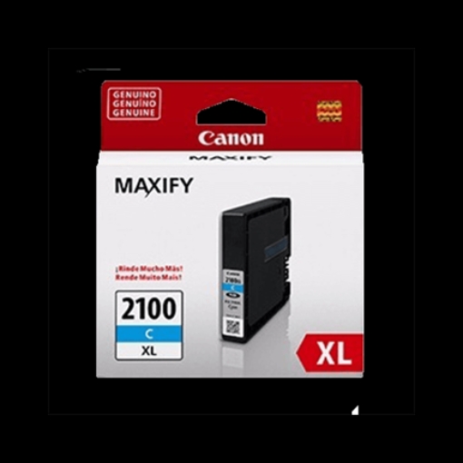 Imagen de TINTA CANON CYAN ALTA CAPACIDAD PGI-2100 XL C