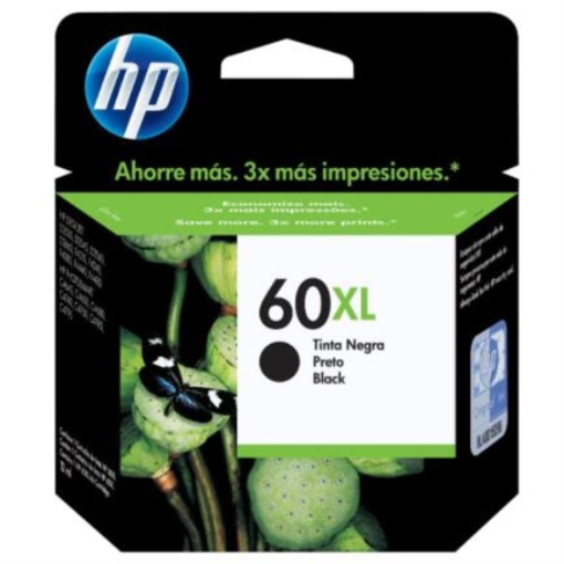 Imagen de TINTA HP 60XL NEGRO LAR INKJET
