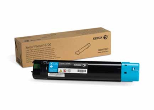 Imagen de TONER XEROX CYAN PHASER 6700 12000 PAGS