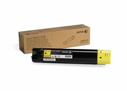 Imagen de TONER XEROX AMARILLO 12000 PAGS PHASER 6700