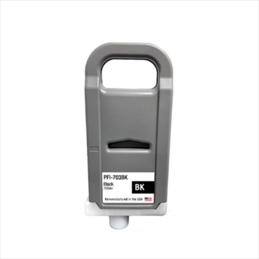 Imagen de TANQUE TINTA CANON NEGRA PFI-703BK 700ML