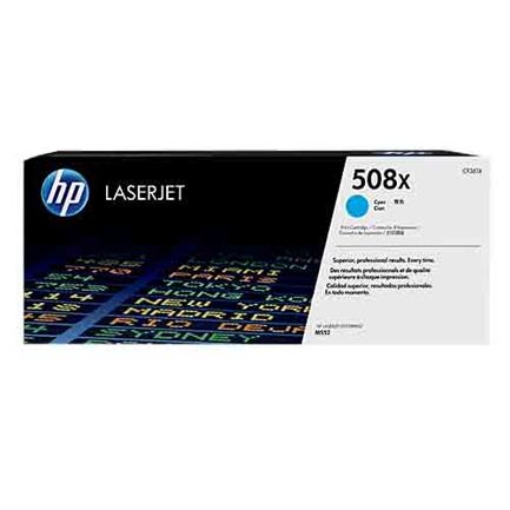 Imagen de TONER HP 508X CIAN ALTA CAPACIDAD