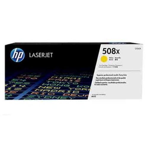 Imagen de TONER HP 508X AMARILLO ALTA CAPACIDAD