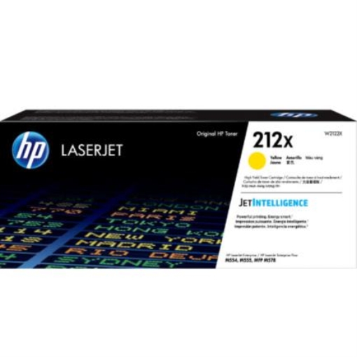 Imagen de Tóner HP Original LaserJet 212X Alto Rendimiento Color Amarillo