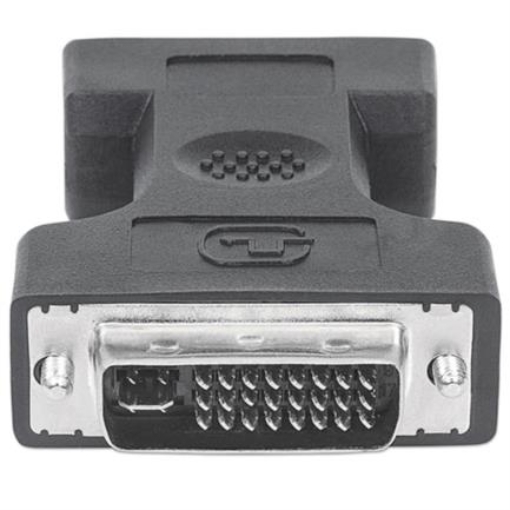 Imagen de Adaptador Manhattan DVI-A&D HD15H 29M Color Negro