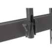 Imagen de Soporte Manhattan TV 37" a 70" 50 Kg Techo Inclinación Color Negro