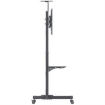 Imagen de Soporte Manhattan TV 37" a 70" De Piso Tipo Carrito Planas Inclinación 50 Kg
