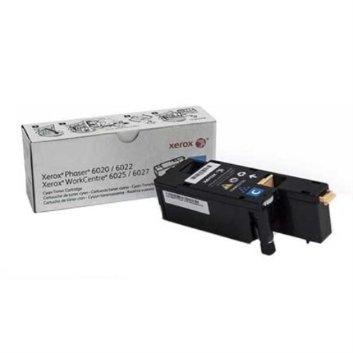 Imagen de TONER XEROX CYAN PARA PHASER 6020/6022 Y WC 6025/6027